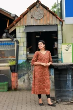 Elegant red kurti for women – stylish ethnic wear for daily and festive use