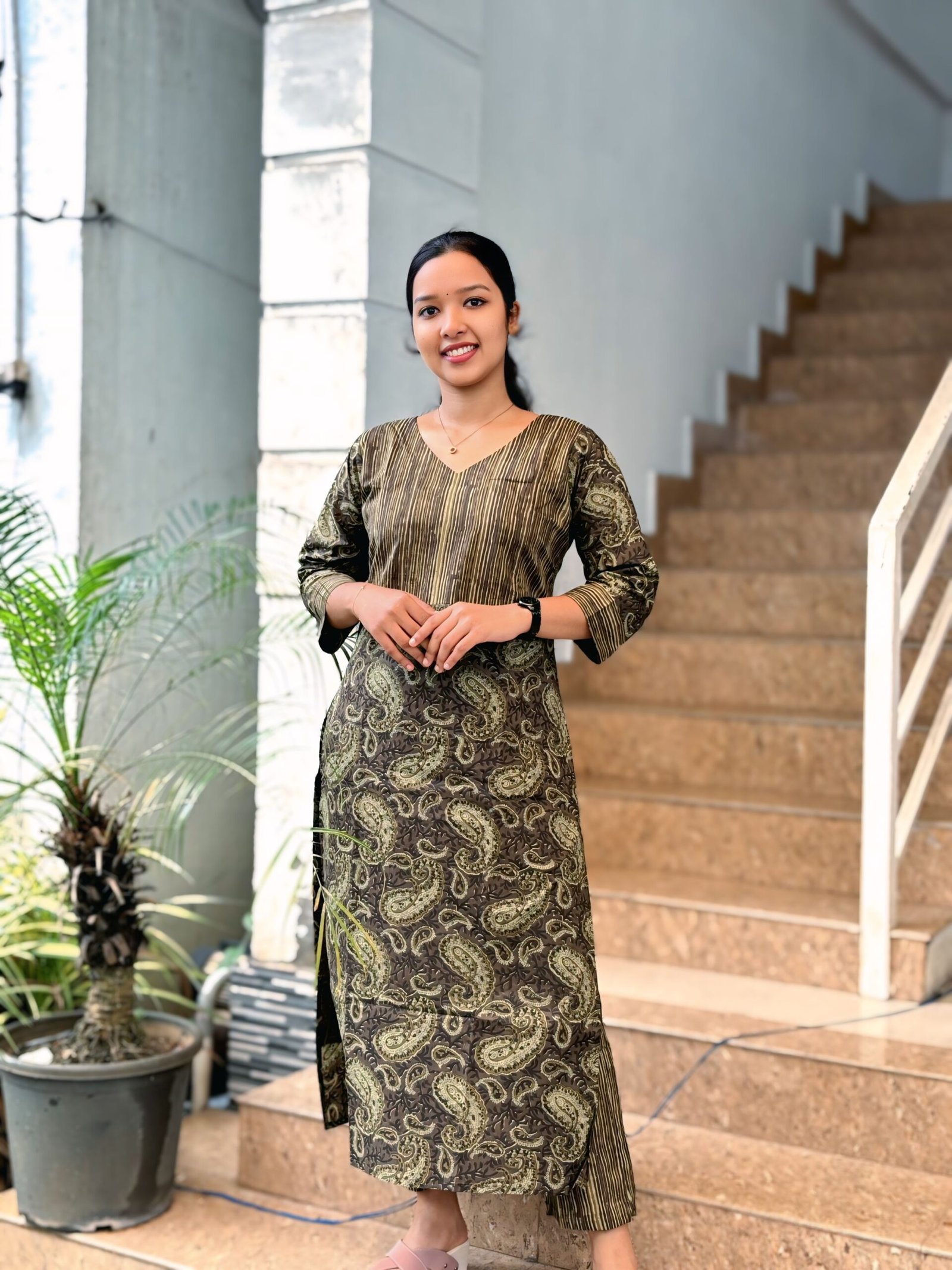 Elegant Long Kurti for Festive Wear