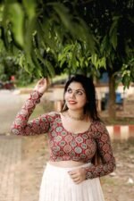 Ready to Wear Dhavani Set – Fully Stitched Traditional Dress